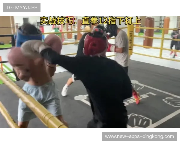 拳击对抗赛爆发直拳命中对方下颚的瞬间与坚持之路